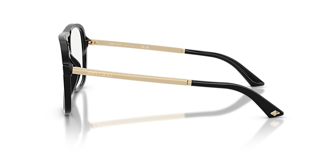 JC3052U Schwarz AcetatEyeglass Frames von B24, Seitenansicht