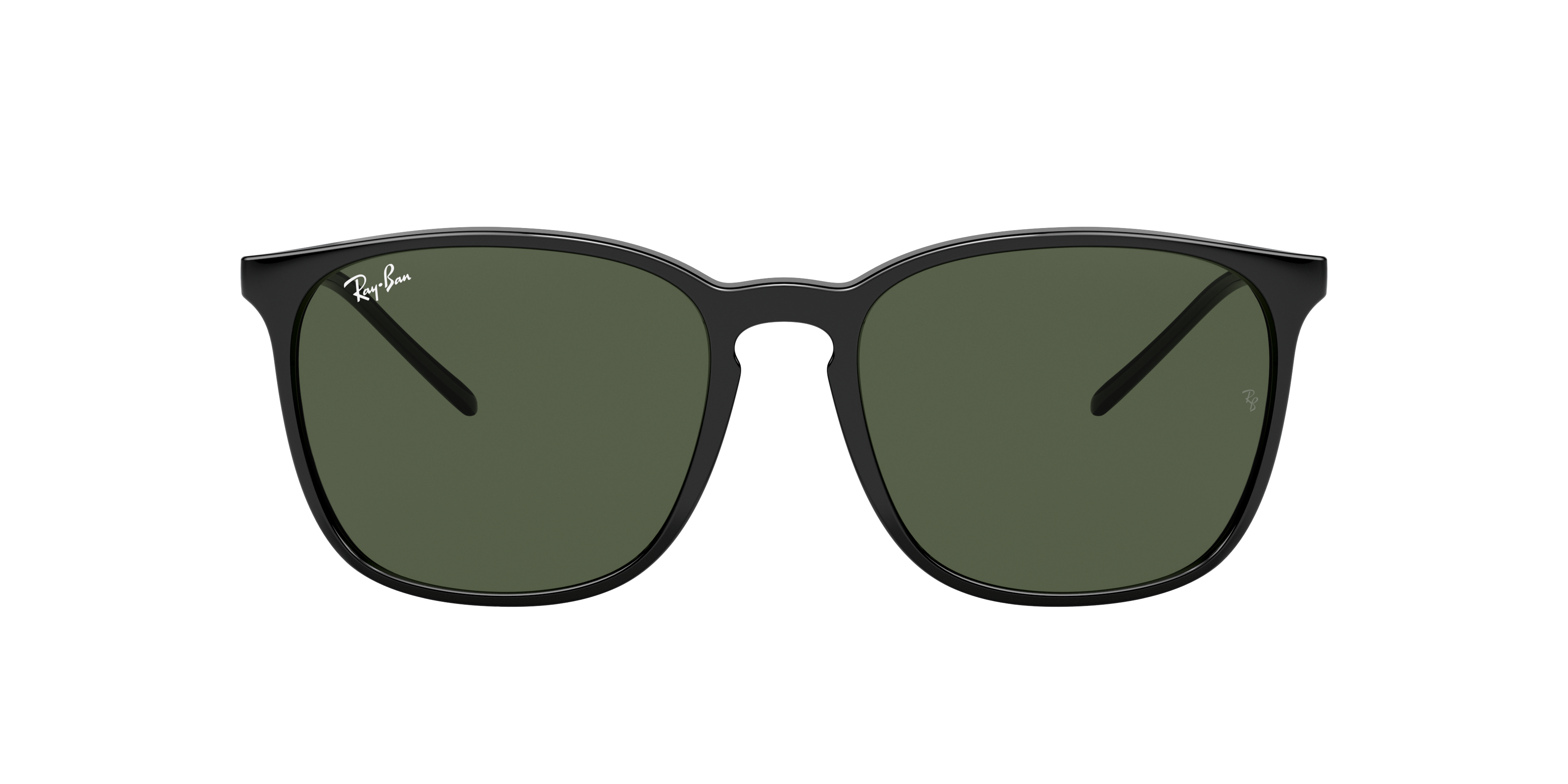 Thumbnail - Ray-Ban 8053672986587 Schwarz/light Havana/black, Size: Large