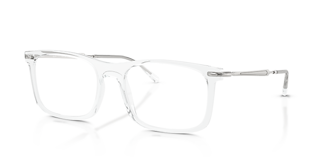 RB7260 Transparent KunststoffEyeglass Frames von B24, Dreiviertelansicht