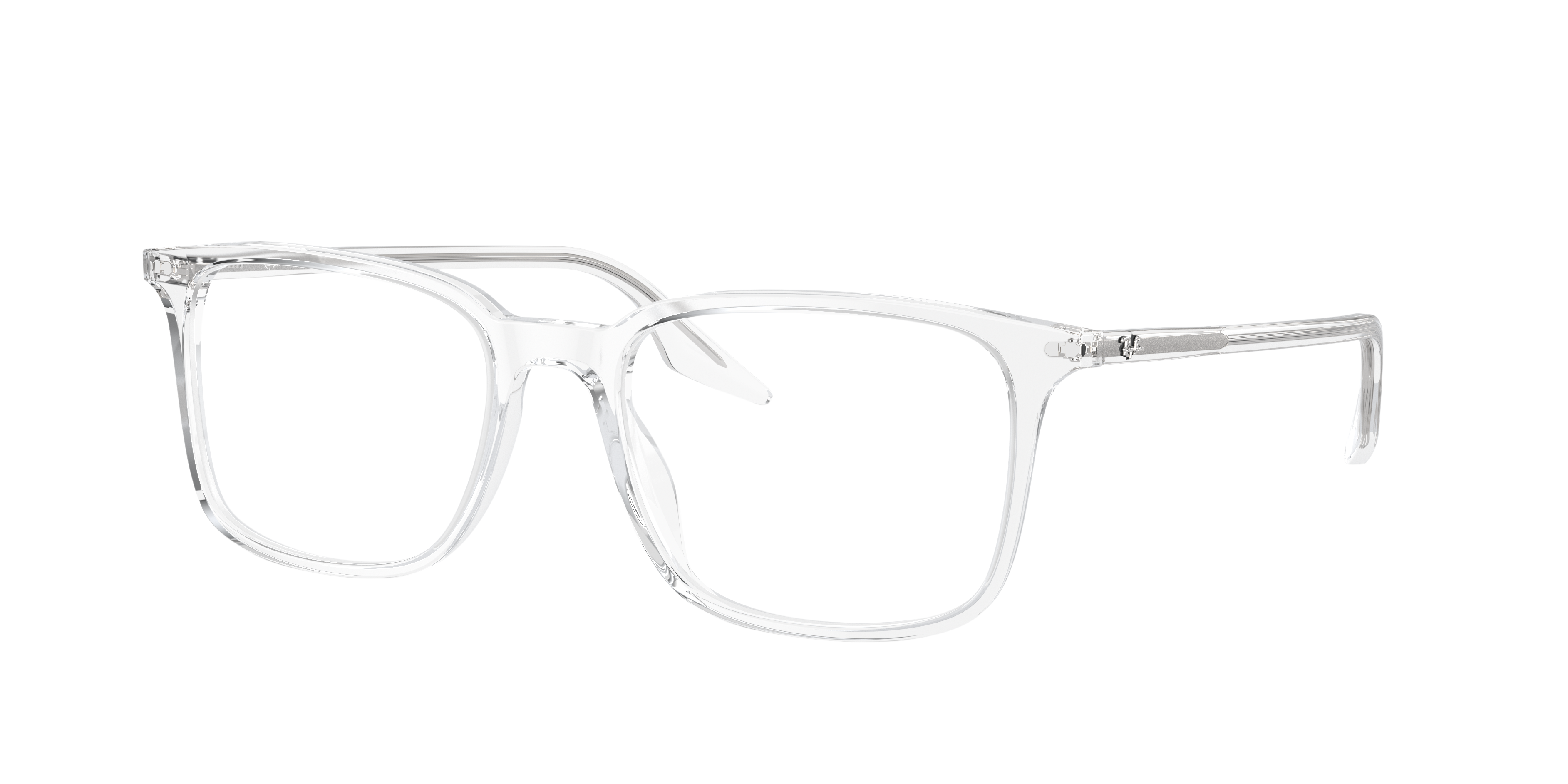 RB5421 Transparant AcetaatEyeglass Frames van B24, Hoekweergave