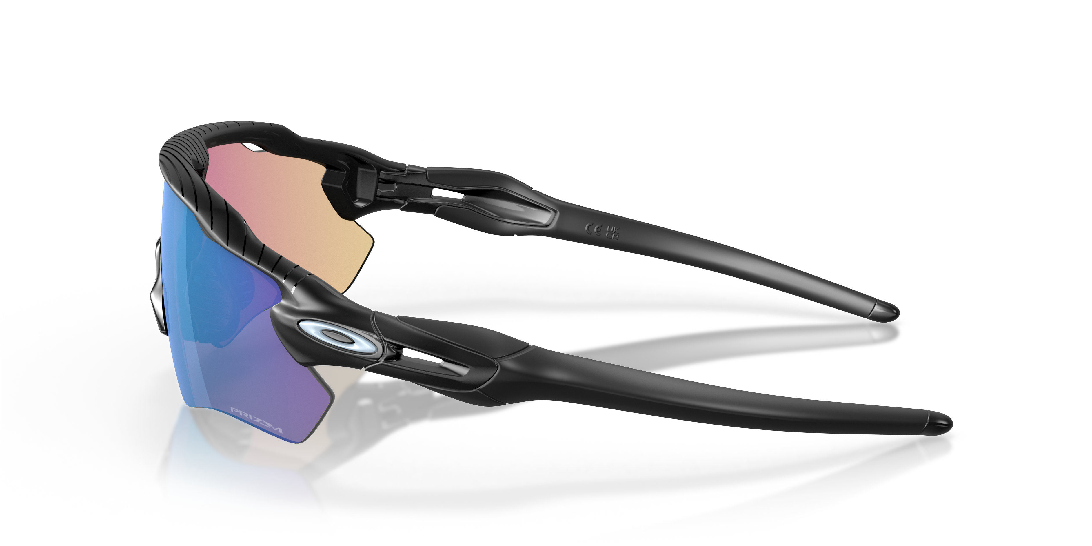 Radar® EV Path® Encircle Collection Matt Schwarz KunststoffSunglass Frames von B24, Seitenansicht