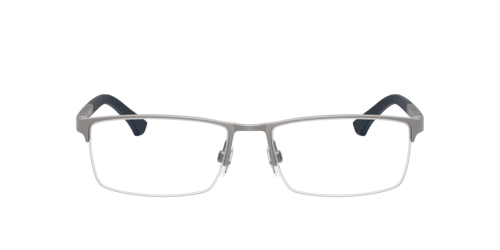 Emporio Armani - EA1041, Herren, Matt Gunmetal/Rubber Gunmetal/Rubber Black, Größe: Durchschnittlich