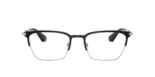 Burberry - BE1401, Herren, Black/Silver/Matte Black, Größe: Large