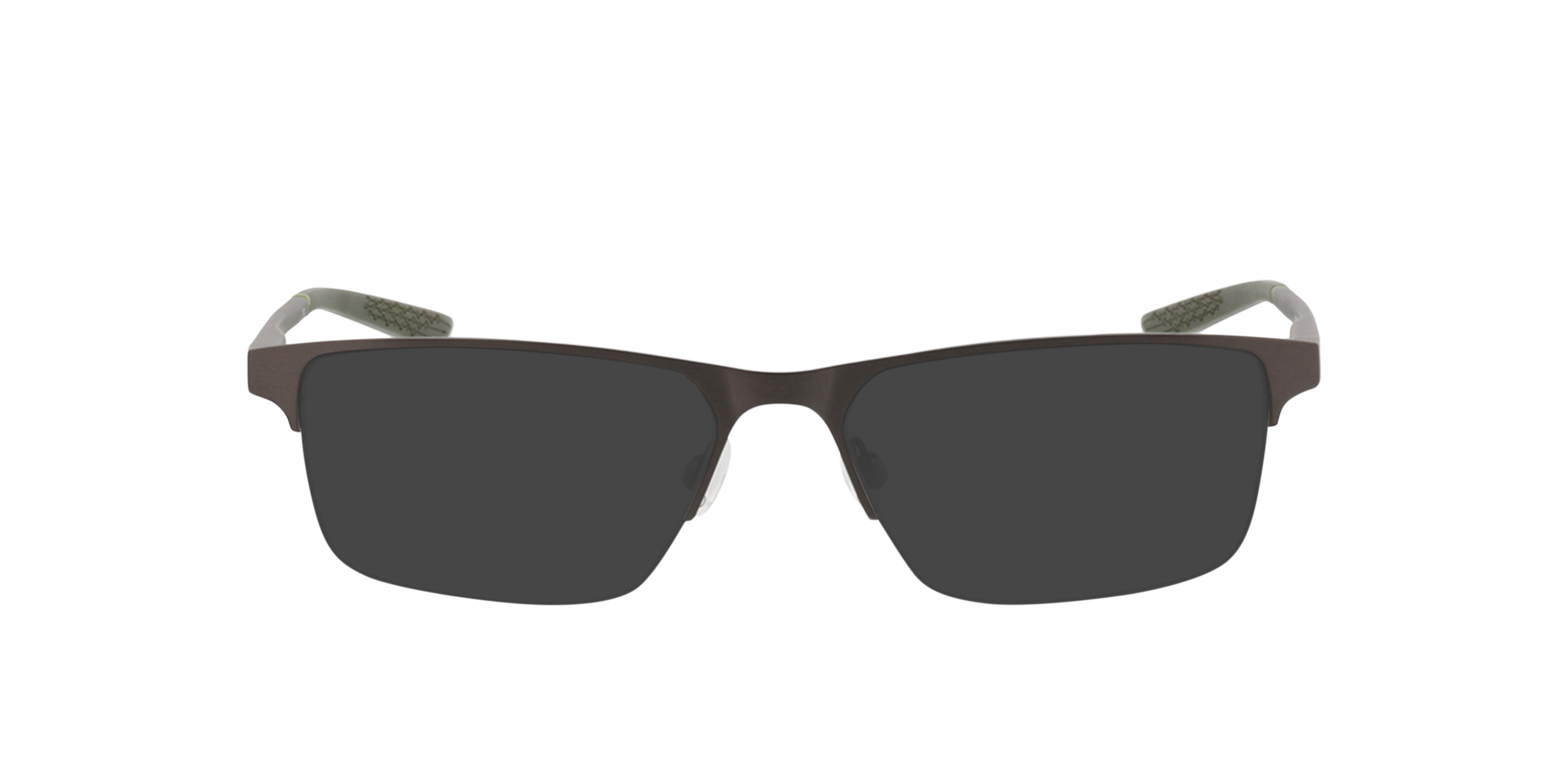 Nike 8045 Zwart MetaalEyeglass Frames van B24, met getinte lenzen