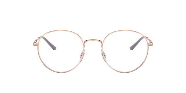 RB3681V Roségoud MetaalEyeglass Frames van B24, Vooraanzicht