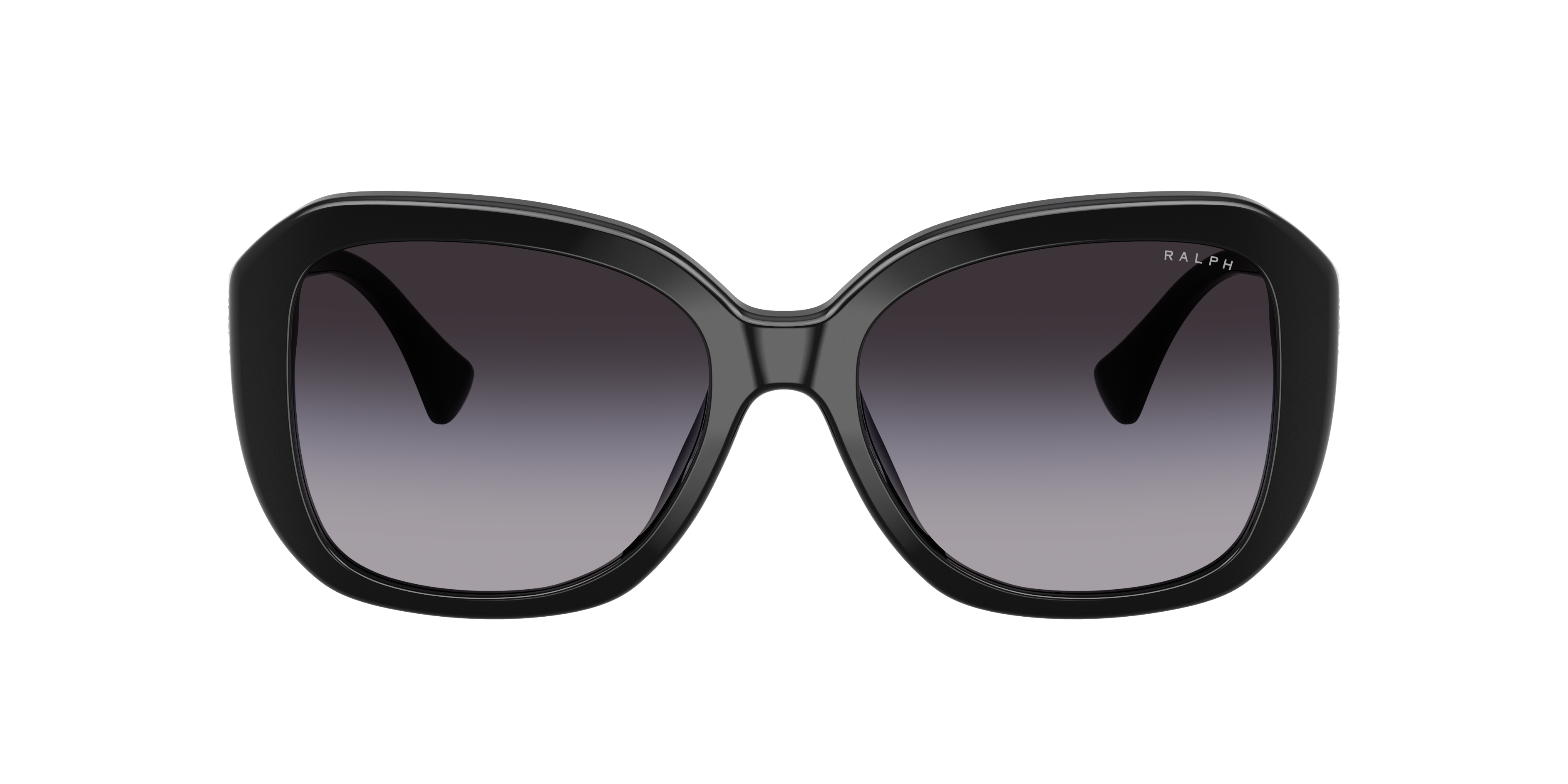 RA5321U Glanzend zwart AcetaatSunglass Frames van B24, met getinte lenzen