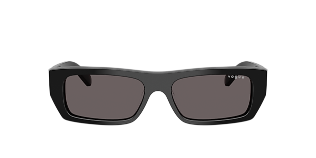 VO5657SU Schwarz AcetatSunglass Frames von B24, mit getönten Gläsern