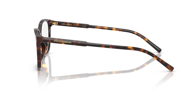 DG3424 Havana AcetatEyeglass Frames von B24, Seitenansicht