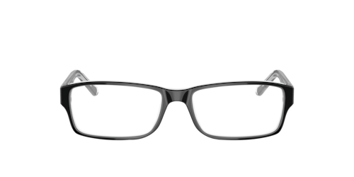 Ray-Ban - RB5169, Schwarz auf Transparent/Black On Transparent/Havana On Green, Größe: Small