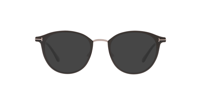 FT5528-B Zwart glanzend MetaalEyeglass Frames van B24, met getinte lenzen