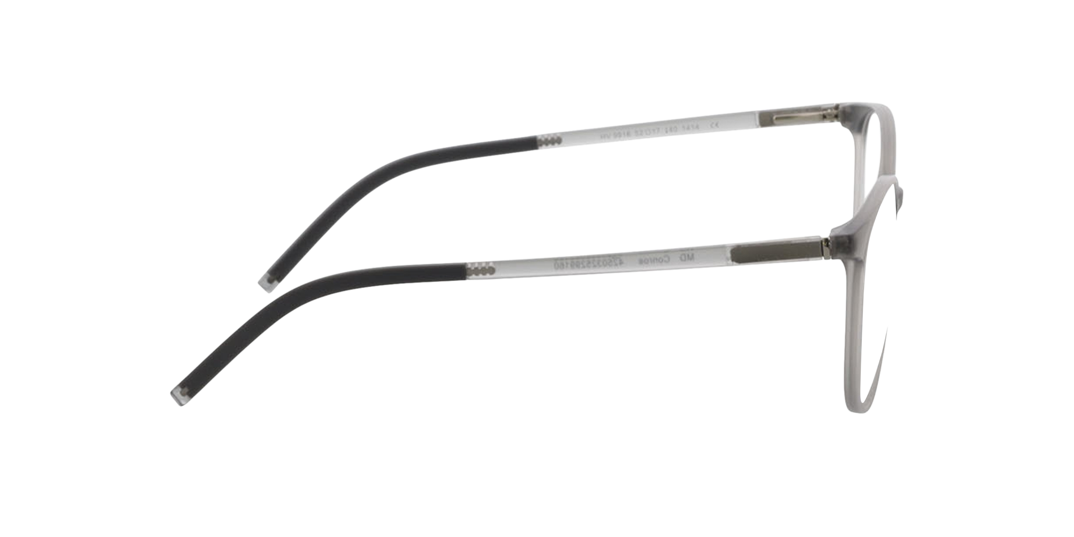 Conroe Kristalgrijs KunststofEyeglass Frames van B24, Zijaanzicht