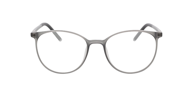 Conroe Kristalgrijs KunststofEyeglass Frames van B24, Vooraanzicht
