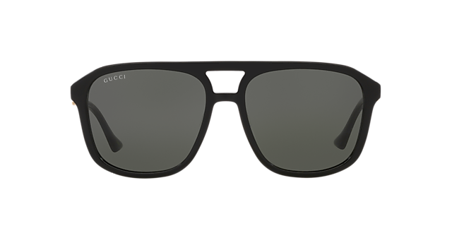 GG1494S Schwarz AcetatSunglass Frames von B24, Vorderansicht