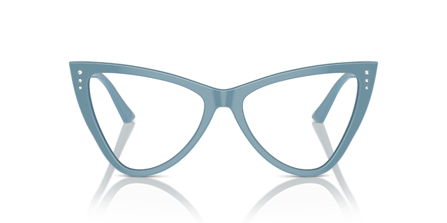 JC3004B Blau AcetatEyeglass Frames von B24, Vorderansicht