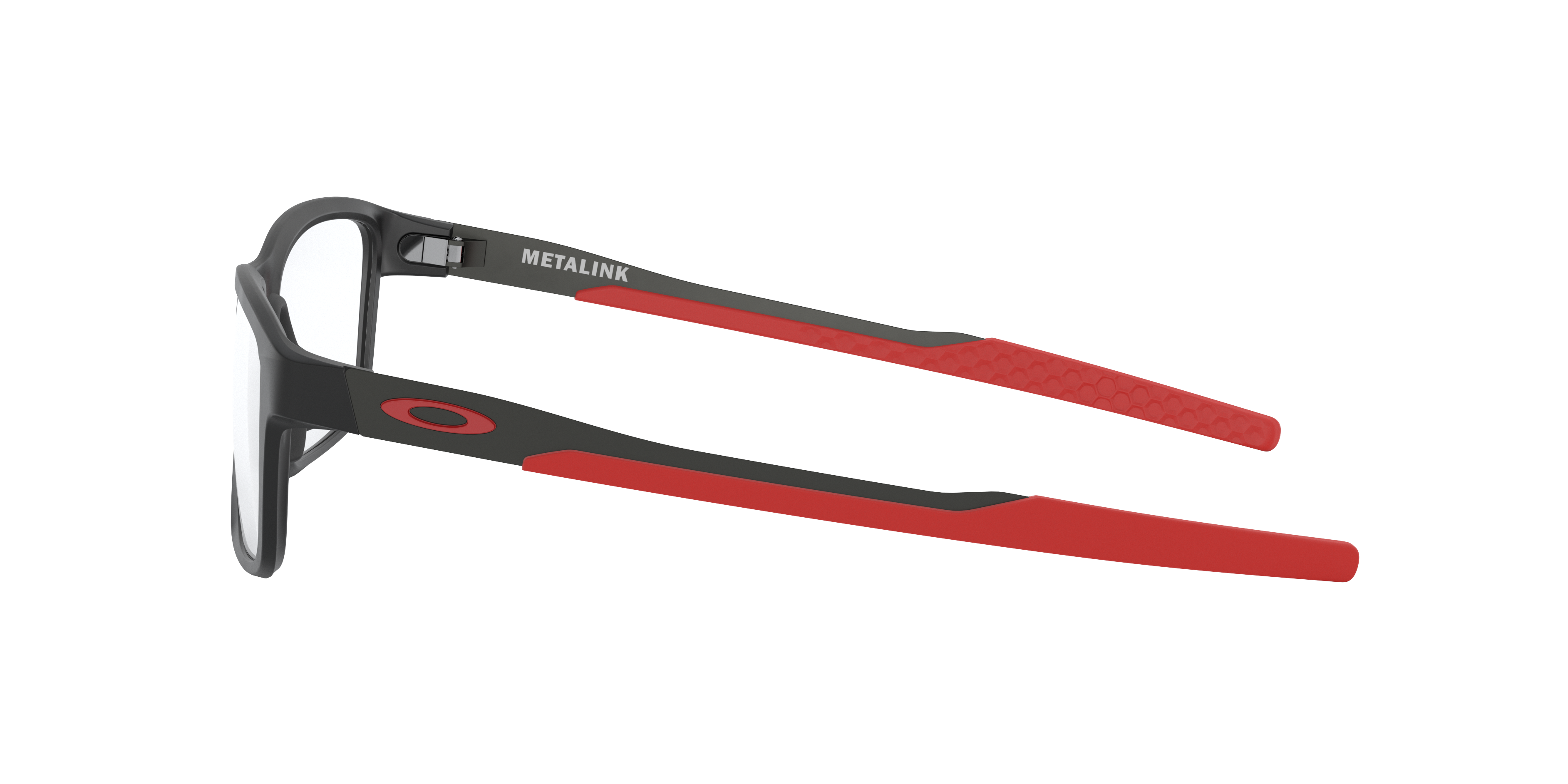 Metalink Schwarz satiniert KunststoffEyeglass Frames von B24, Seitenansicht