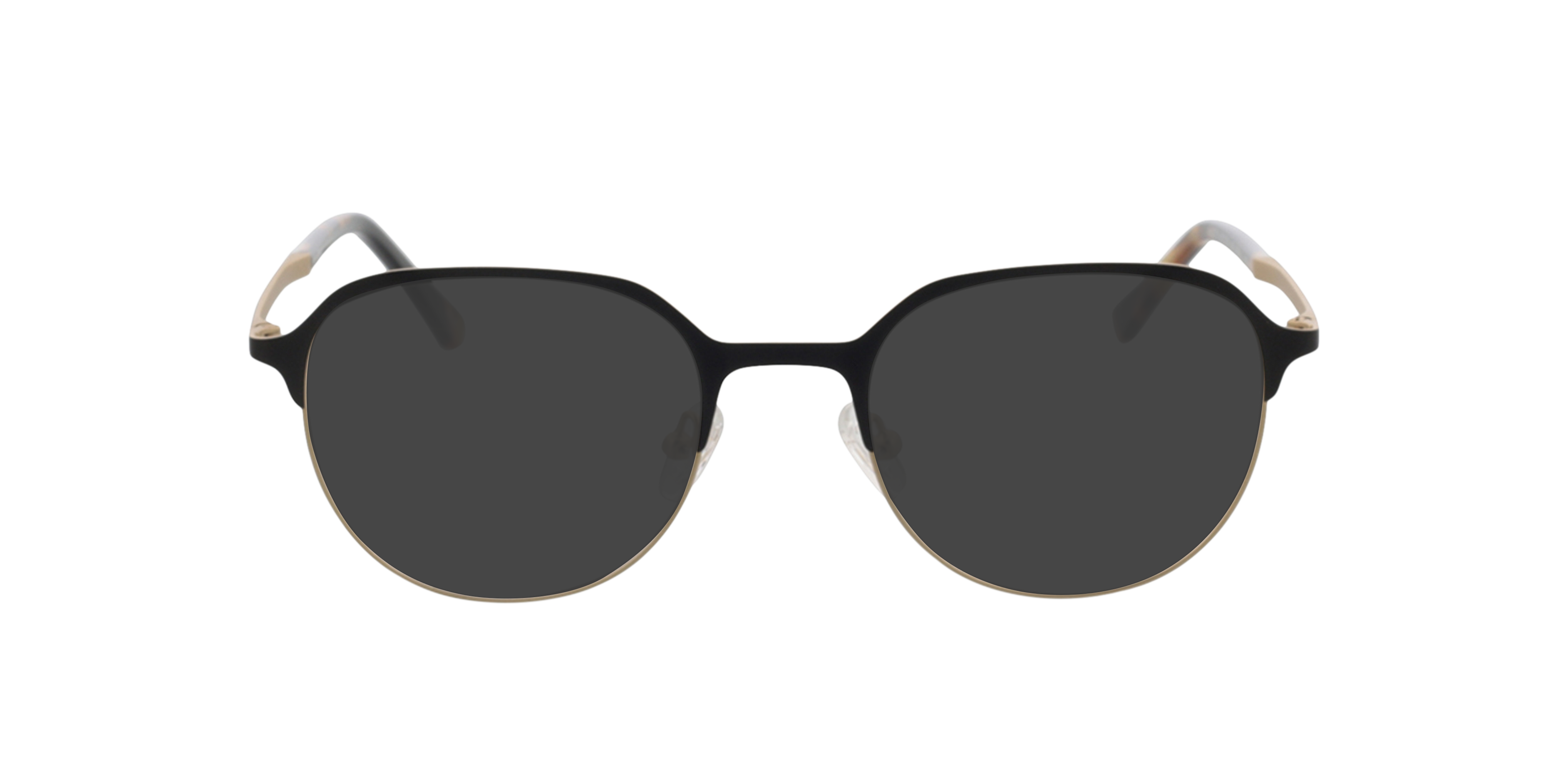 Topia Matt Gold  &  Black MetallEyeglass Frames von B24, mit getönten Gläsern