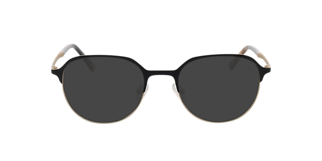 Topia Matt Gold & Black MetallEyeglass Frames von B24, mit getönten Gläsern