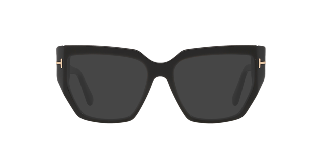 FT5951-B Glänzendes Schwarz AcetatEyeglass Frames von B24, mit getönten Gläsern