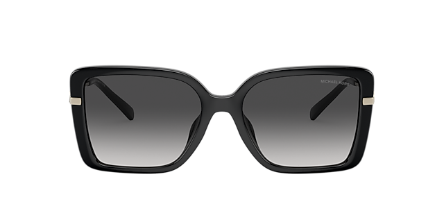 MK2174U Zwart KunststofSunglass Frames van B24, met getinte lenzen