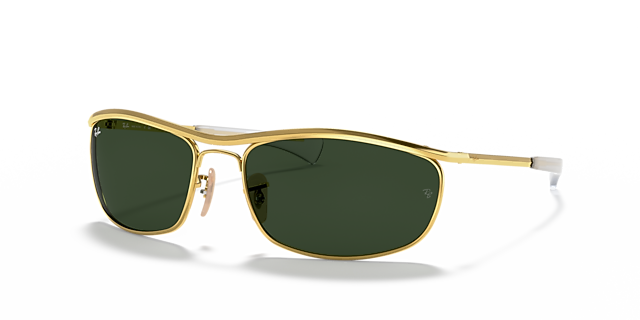 RB3119M Arista Gold MetallSunglass Frames von B24, Dreiviertelansicht