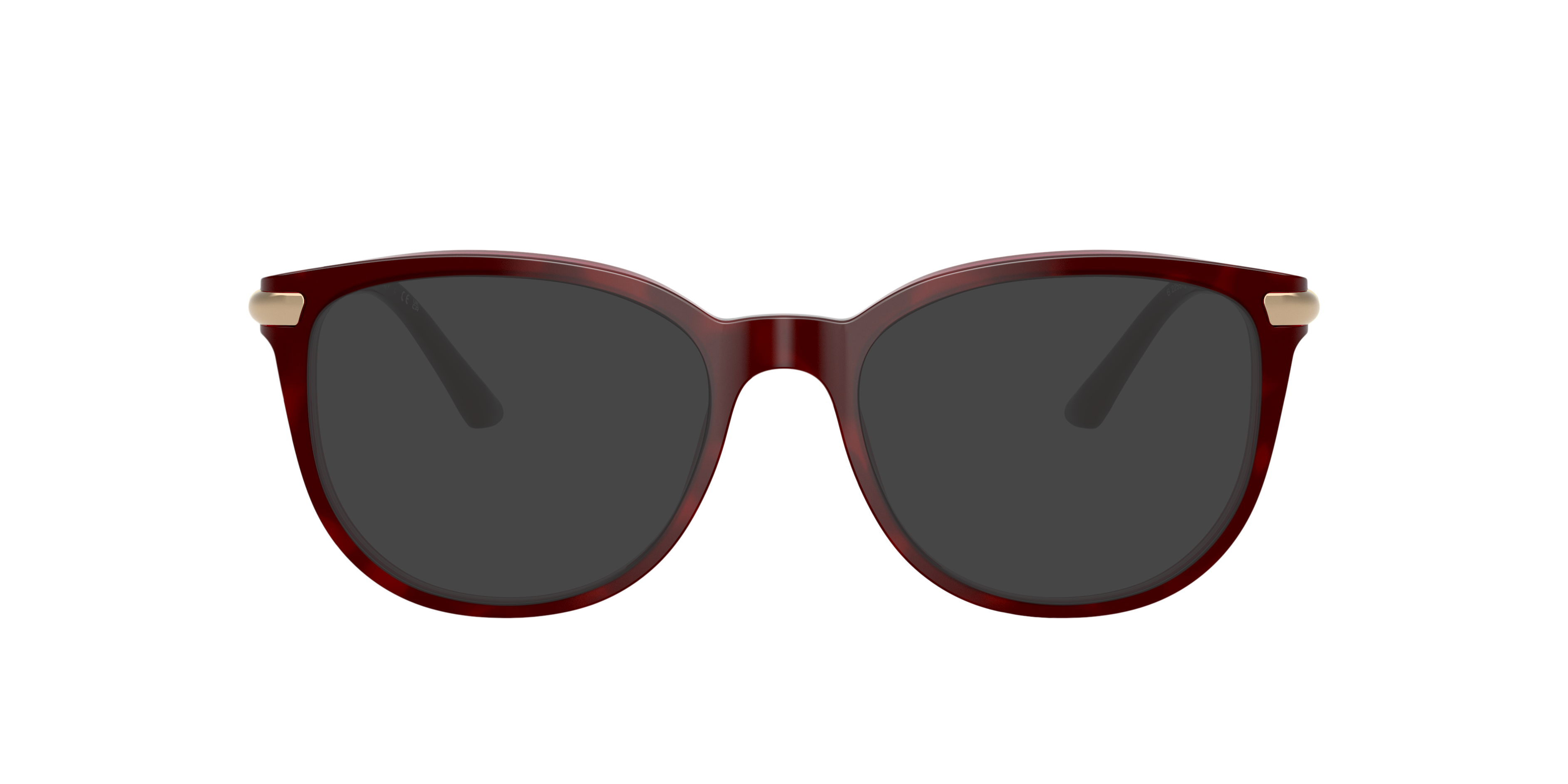 BE2255Q Havana AcetatEyeglass Frames von B24, mit getönten Gläsern