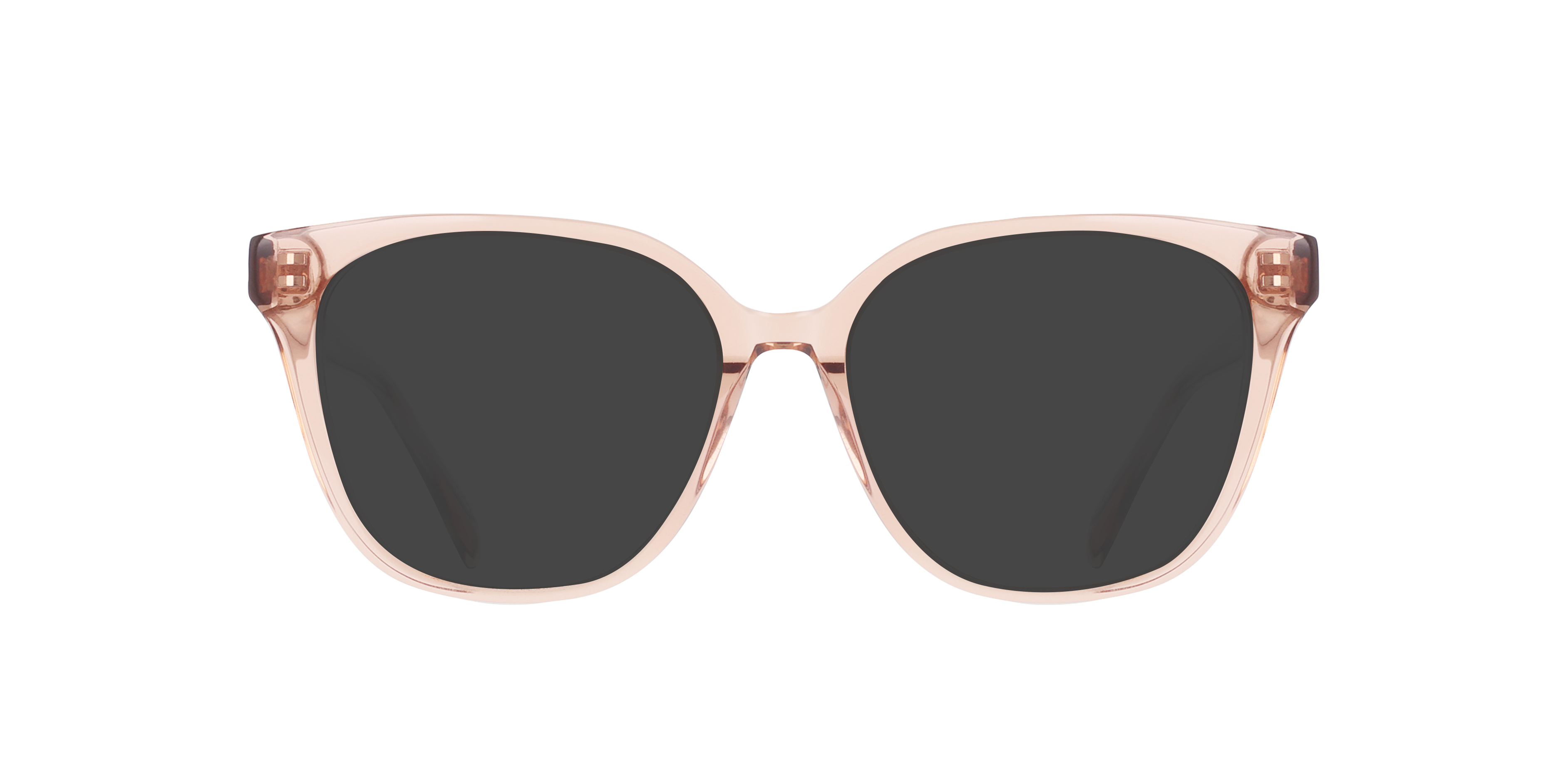 Sabrina Crystal Maple Syrup AcetatEyeglass Frames von B24, mit getönten Gläsern