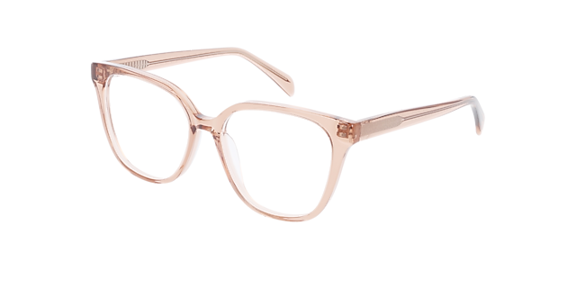 Sabrina Crystal Maple Syrup AcetaatEyeglass Frames van B24, Hoekweergave