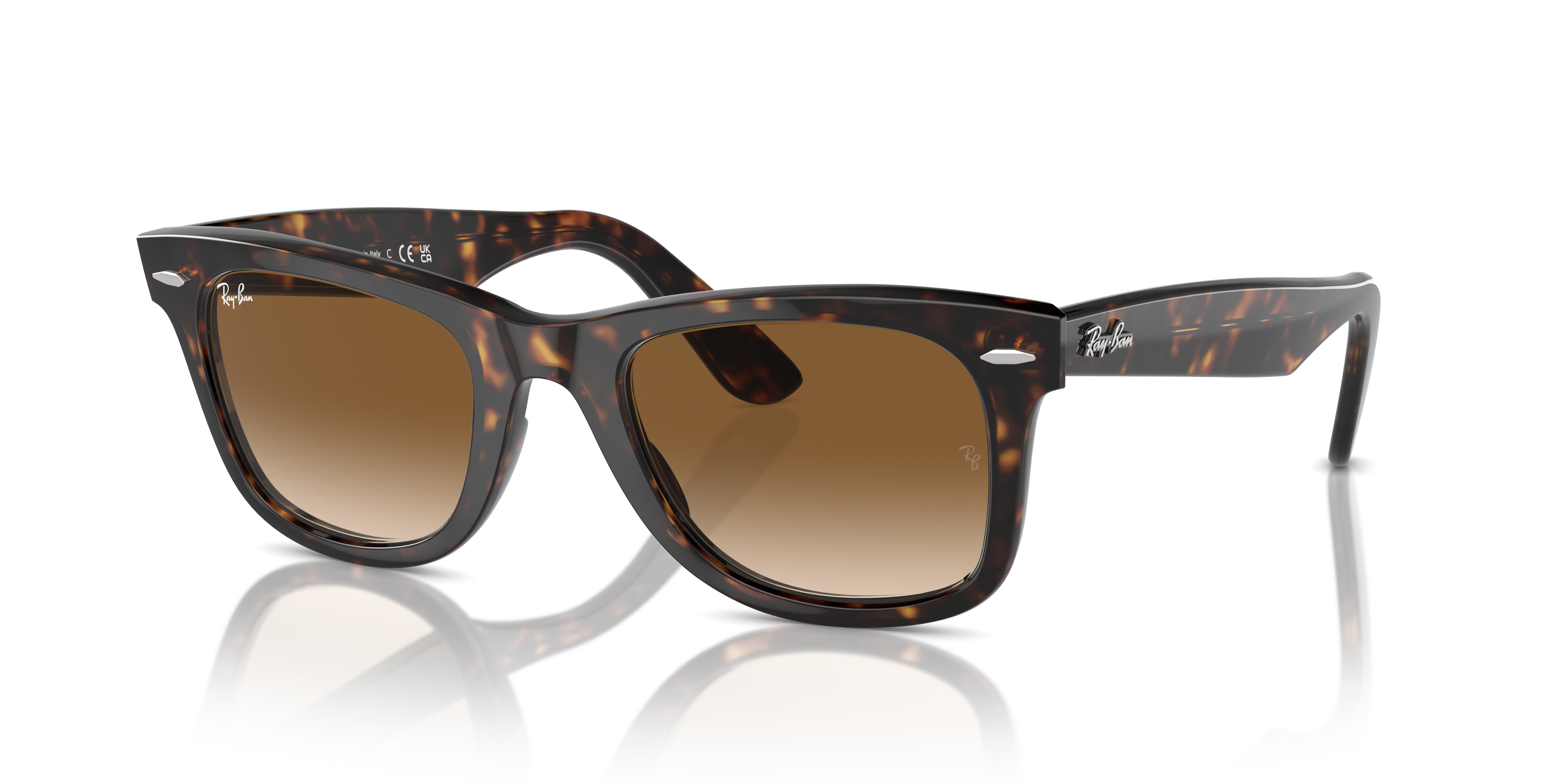 RB2140 Tortoise AcetatSunglass Frames von B24, Dreiviertelansicht