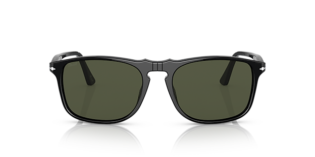 PO3059S Schwarz AcetatSunglass Frames von B24, Vorderansicht
