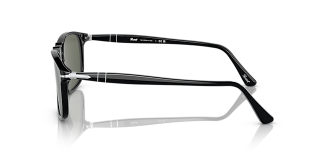 PO3059S Schwarz AcetatSunglass Frames von B24, Seitenansicht