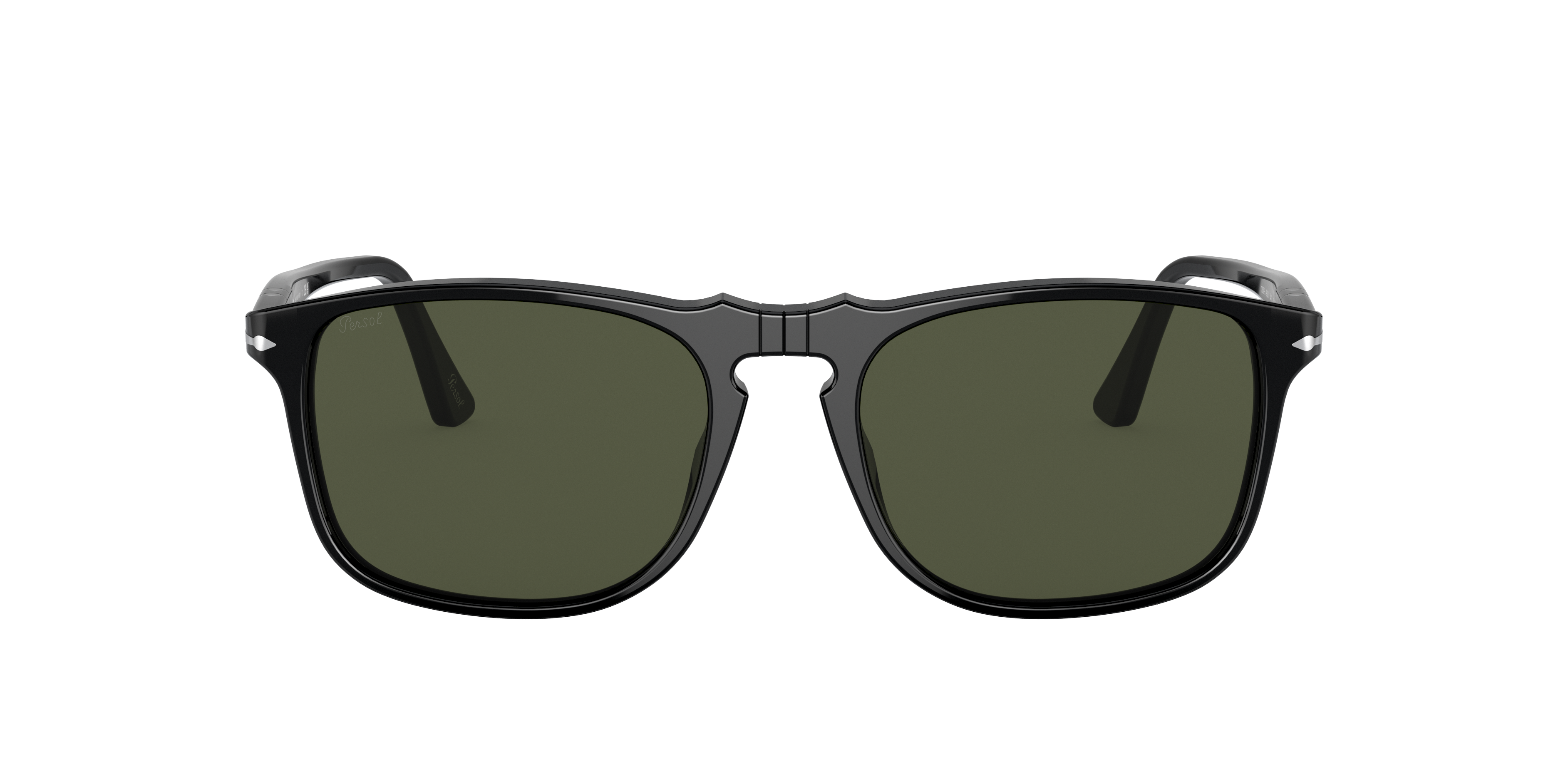 PO3059S Zwart AcetaatSunglass Frames van B24, met getinte lenzen