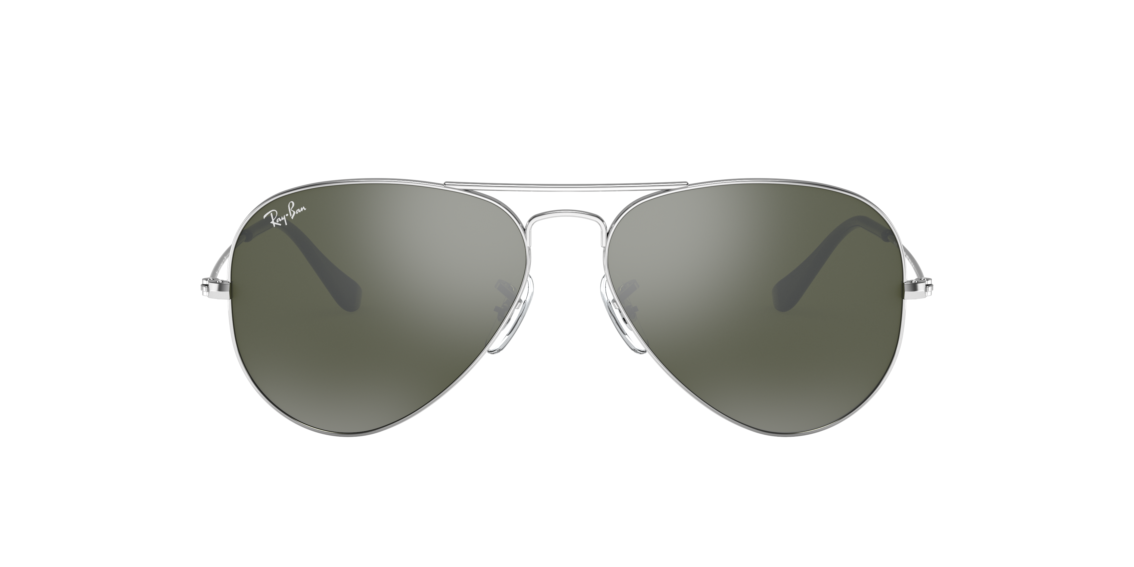 RB3025 Silber MetallSunglass Frames von B24, mit getönten Gläsern