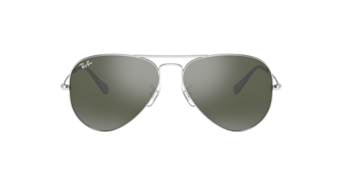 Ray-Ban - RB3025, Silber/Silver/Arista Gold, Größe: Large
