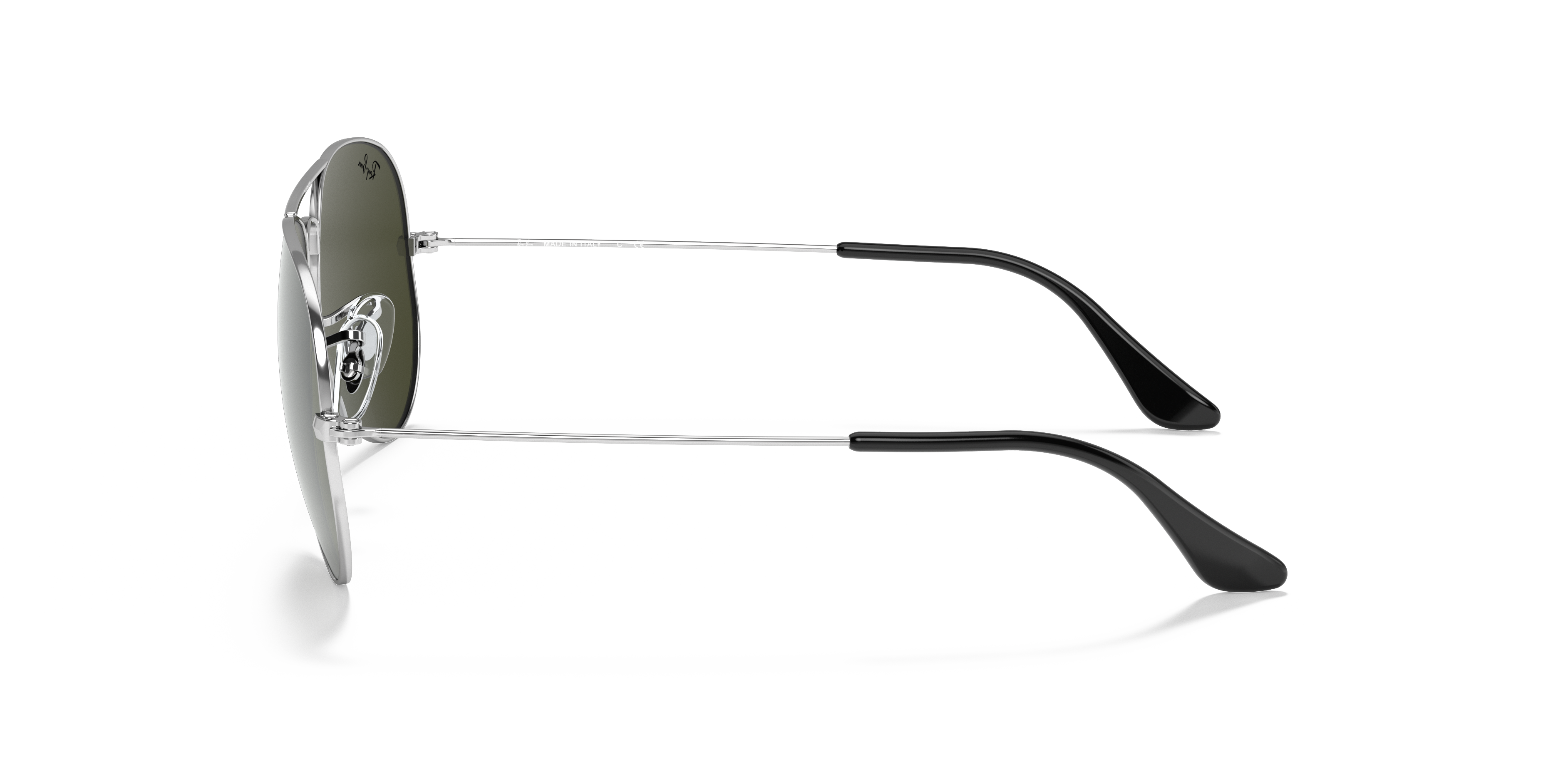 RB3025 Silber MetallSunglass Frames von B24, Seitenansicht