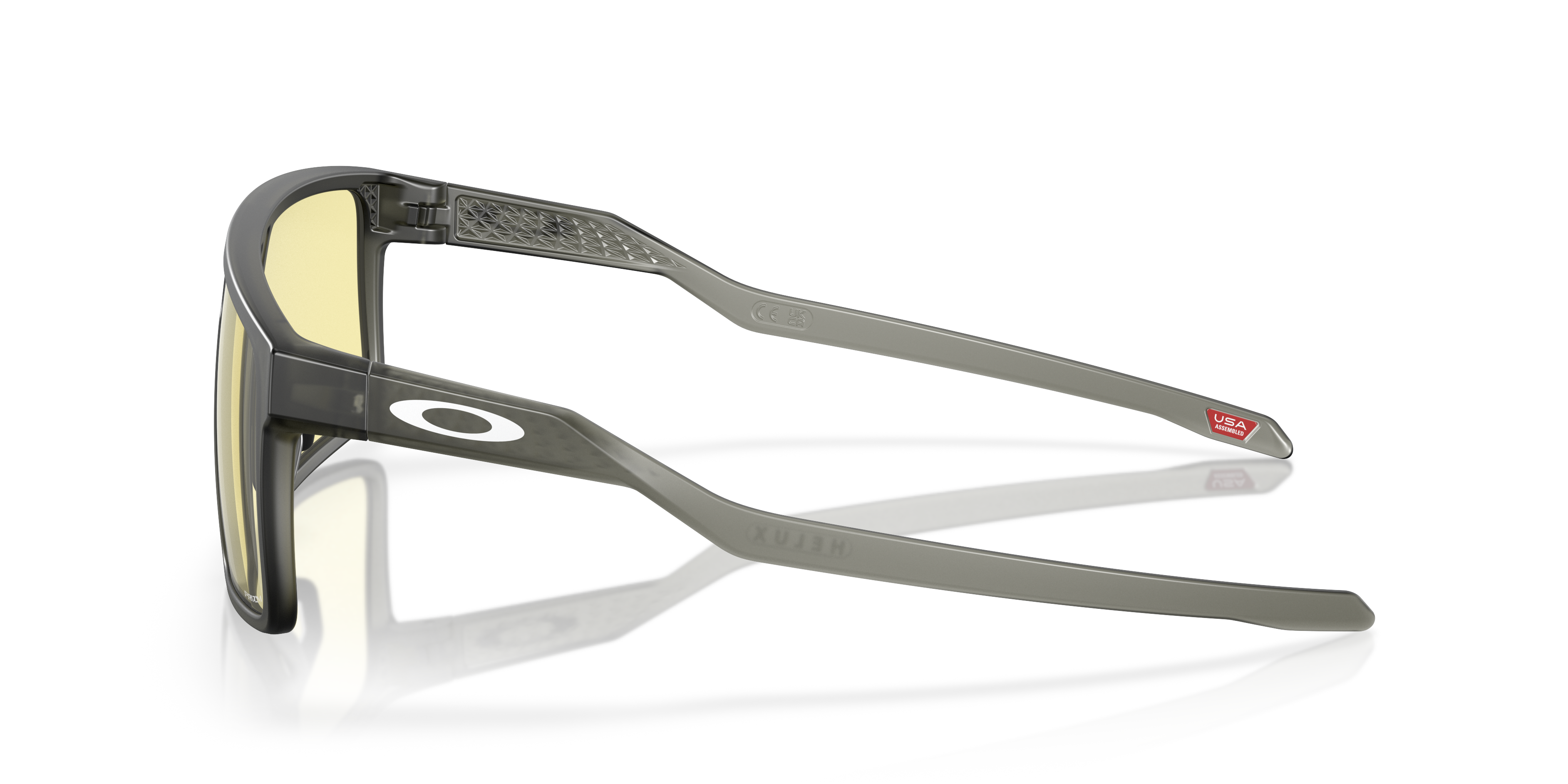 Helux Gaming Collection Matte Grey Smoke KunststoffSunglass Frames von B24, Seitenansicht