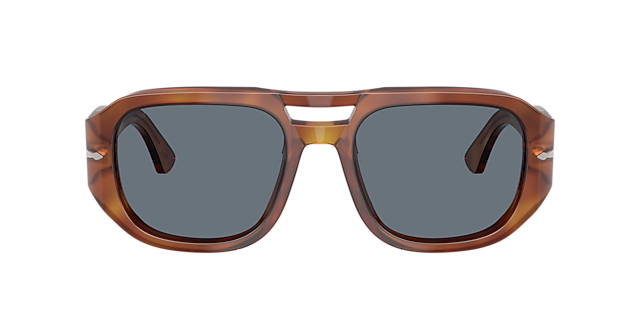 PO3373S Terra Di Siena AcetatSunglass Frames von B24, mit getönten Gläsern