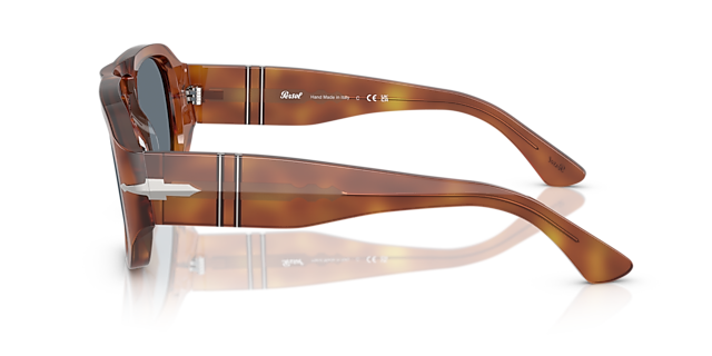 PO3373S Terra Di Siena AcetatSunglass Frames von B24, Seitenansicht