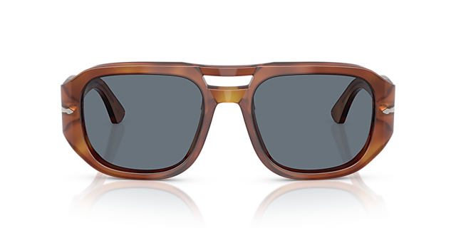 PO3373S Terra Di Siena AcetatSunglass Frames von B24, Vorderansicht