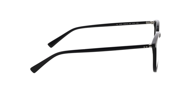 Serena Zwart AcetaatEyeglass Frames van B24, Zijaanzicht