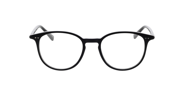 Serena Zwart AcetaatEyeglass Frames van B24, Vooraanzicht