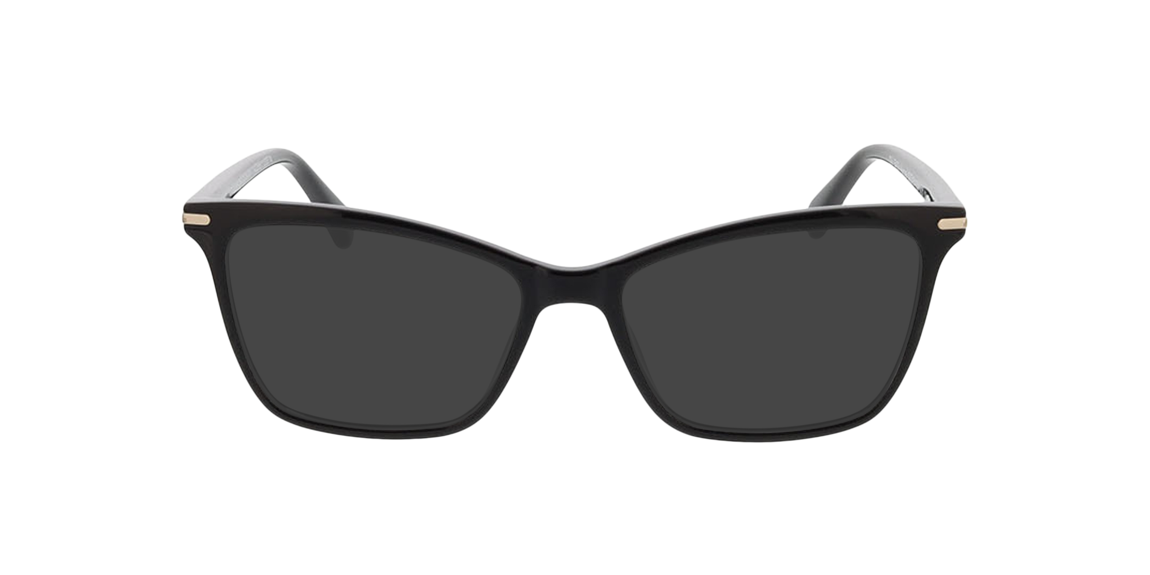 Aurora Zwart KunststofEyeglass Frames van B24, met getinte lenzen