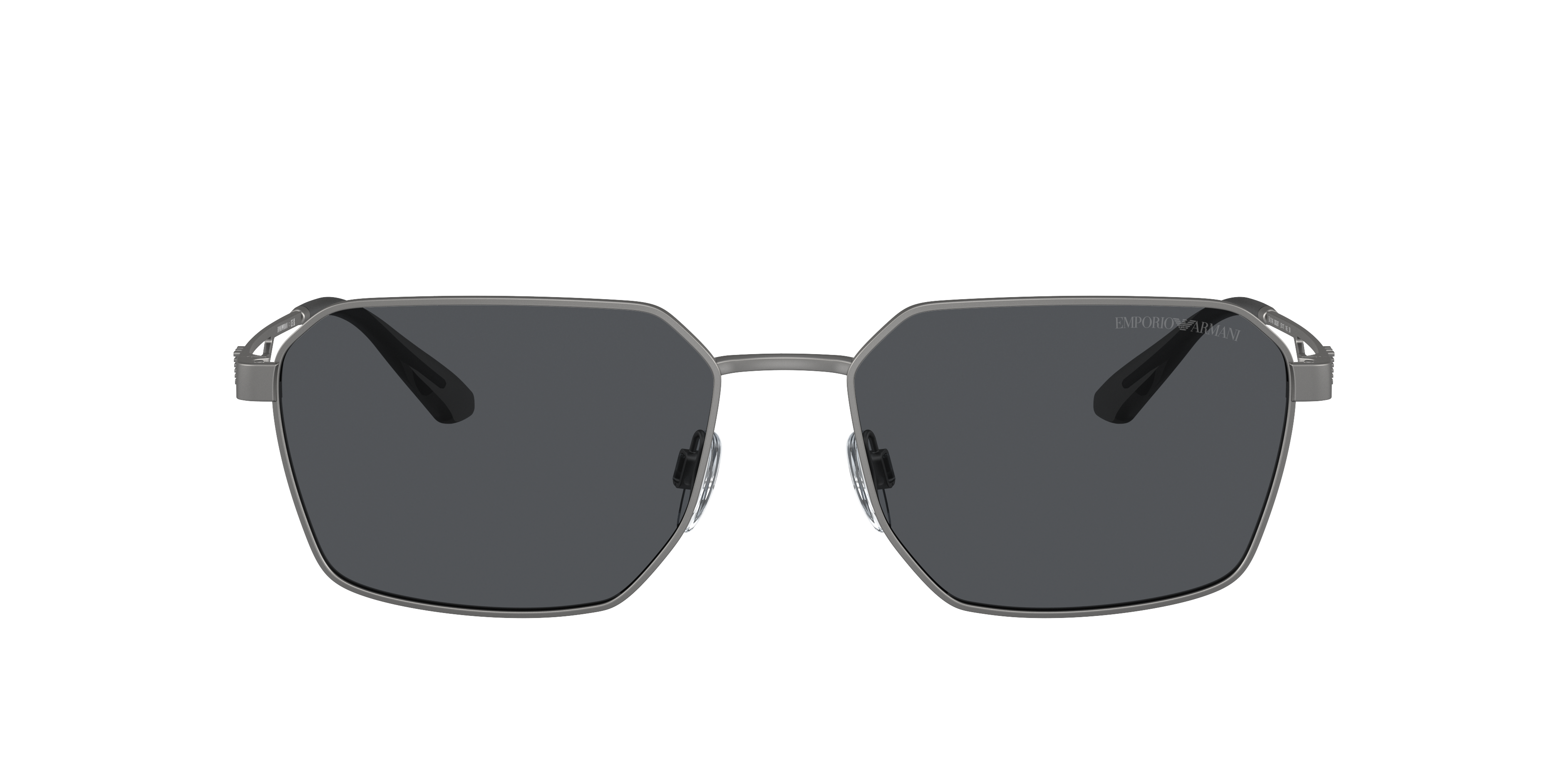 EA2140 Mat Staalgrijs MetaalSunglass Frames van B24, met getinte lenzen