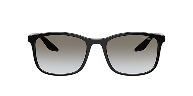 PS A08S Schwarz KunststoffSunglass Frames von B24, mit getönten Gläsern