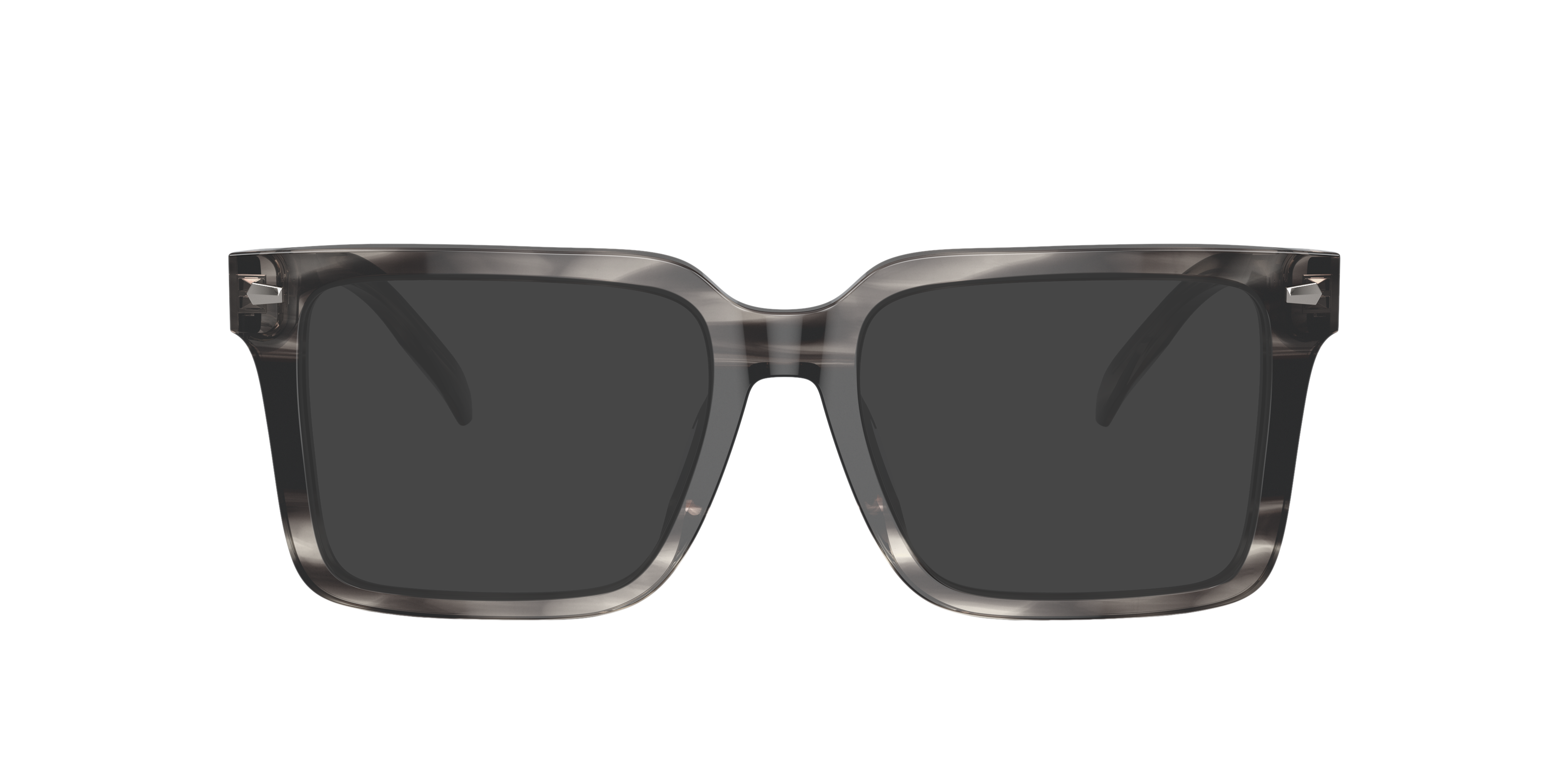 MK4121U Zwart Hoorn AcetaatEyeglass Frames van B24, met getinte lenzen