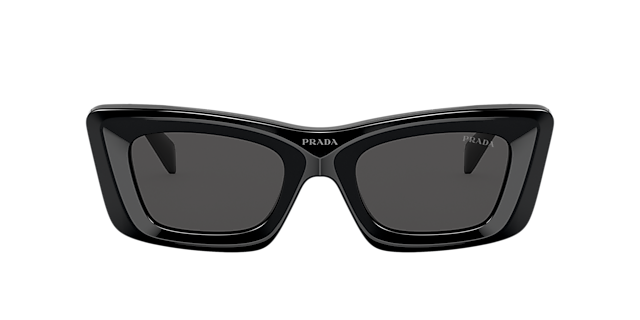 PR 13ZS Zwart AcetaatSunglass Frames van B24, met getinte lenzen