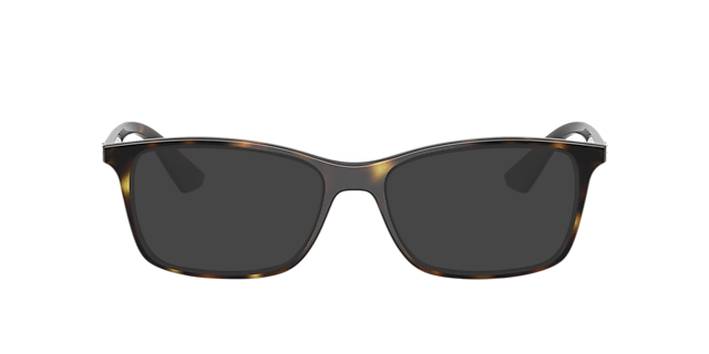 RB7047 Havana KunststofEyeglass Frames van B24, met getinte lenzen