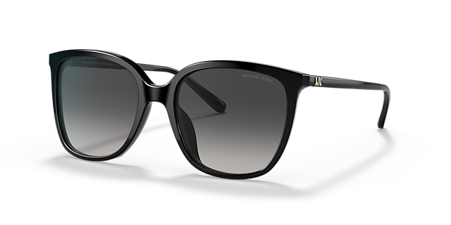 MK2137U Zwart AcetaatSunglass Frames van B24, Hoekweergave