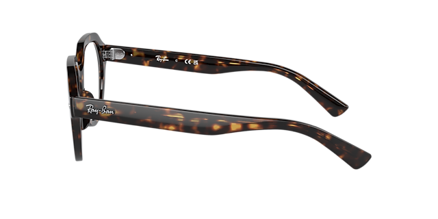 RB7214 Havana KunststoffEyeglass Frames von B24, Seitenansicht