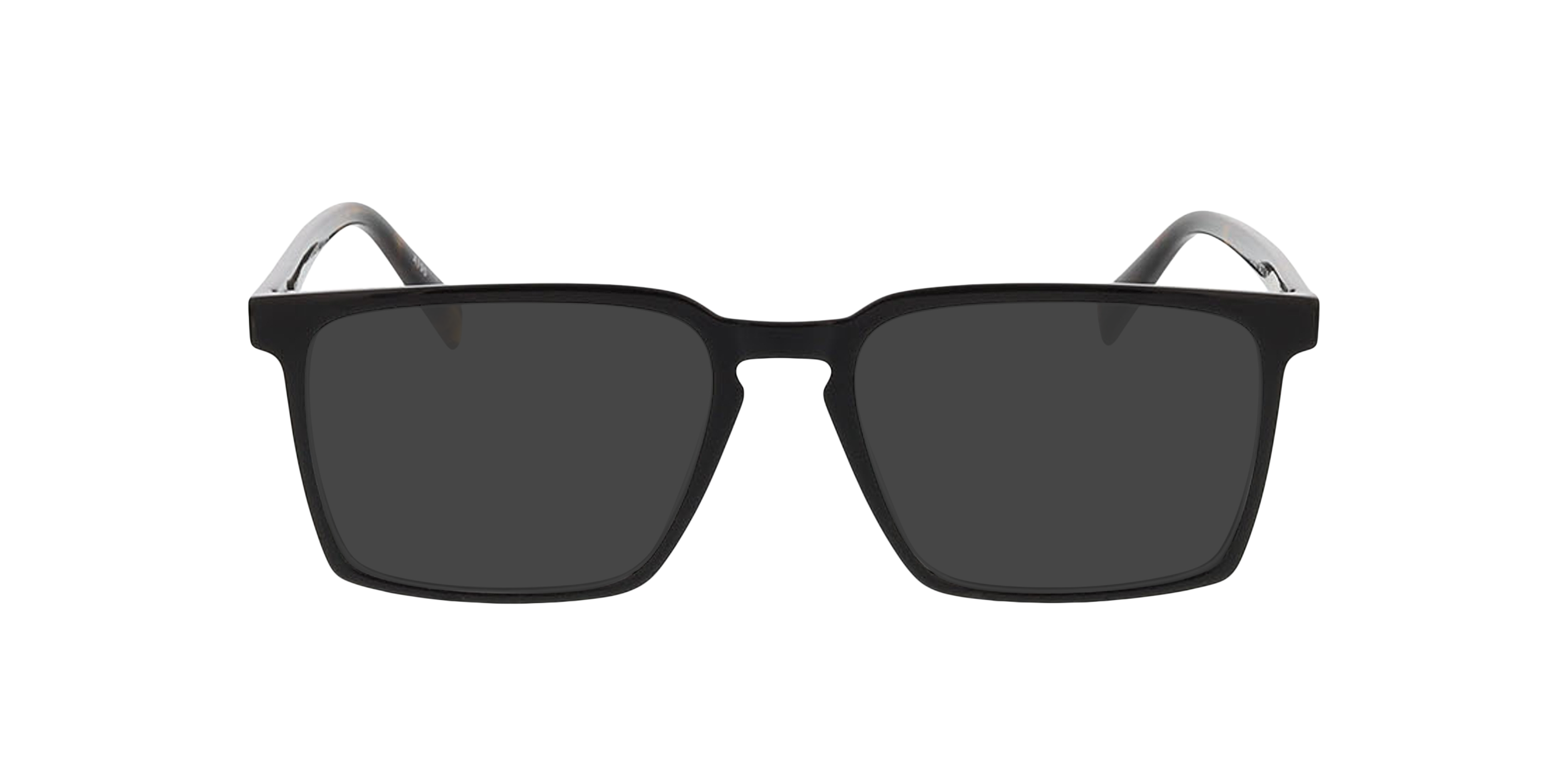 Lincoln Zwart  &  Havana KunststofEyeglass Frames van B24, met getinte lenzen