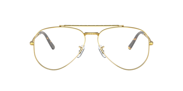 RB3625V Goud MetaalEyeglass Frames van B24, Vooraanzicht